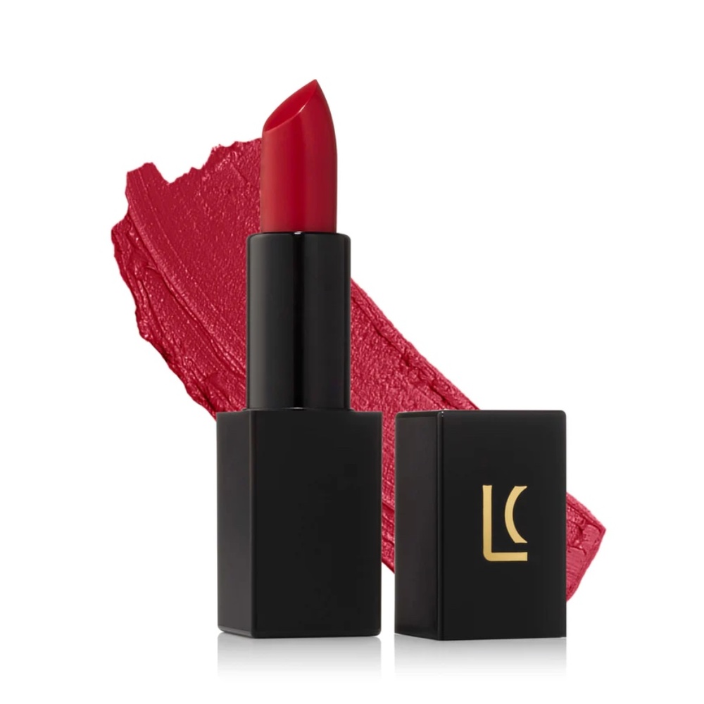 Lucky Chick Creamy Matte Lipstick in Desire (Red)